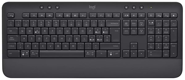 Фото - Клавіатура + миша бездротова Logitech MK650 Combo Graphite (920-011004)