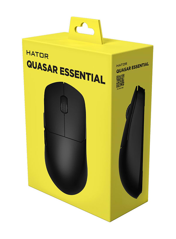 Фото - Мышь проводная игровая Hator Quasar Essential Mint (HTM-404)