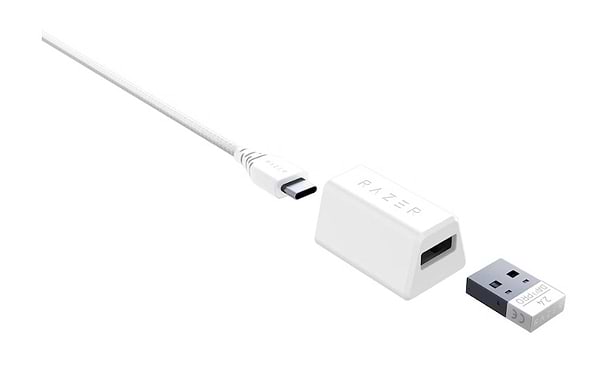 Фото - Миша бездротова ігрова Razer DeathAdder V3 PRO Wireless White (RZ01-04630200-R3G1)