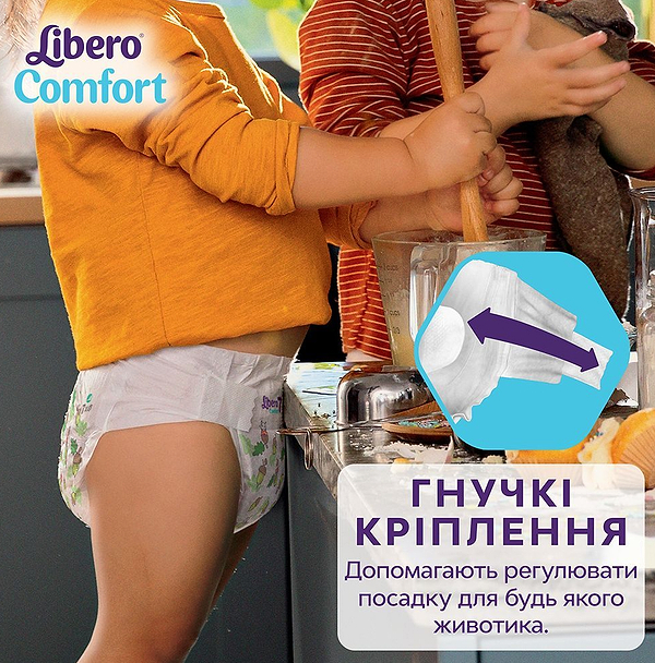 Фото - Одноразові підгузки Libero Comfort 6 42 шт. (7322541757049)