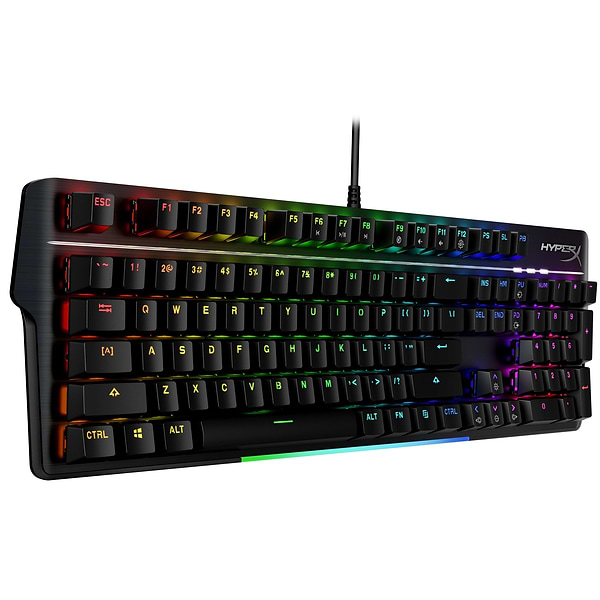 Фото - Клавіатура дротова ігрова HyperX Alloy MKW100 USB Black RUS (4P5E1AX)