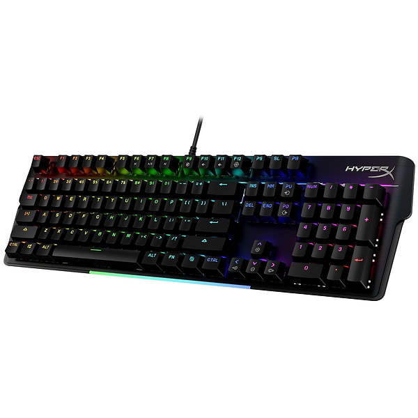 Фото - Клавіатура дротова ігрова HyperX Alloy MKW100 USB Black RUS (4P5E1AX)