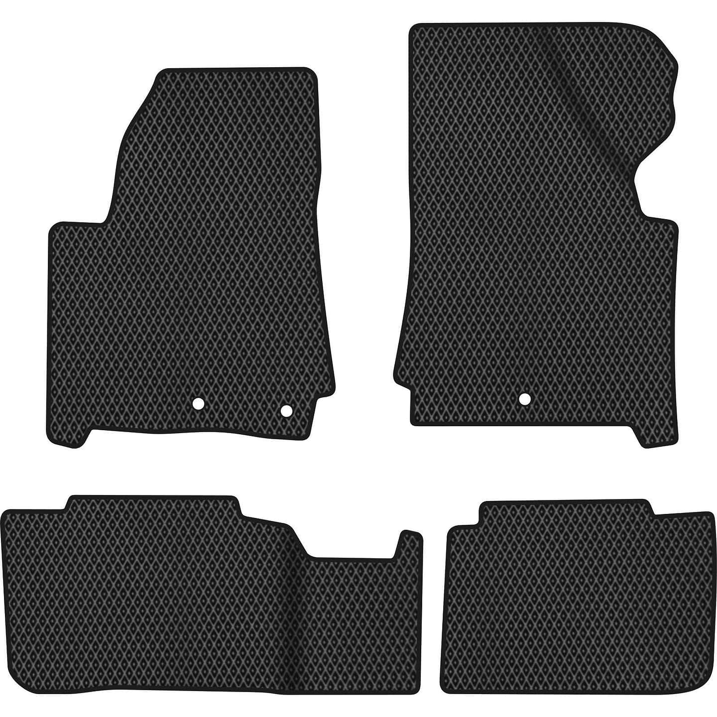 EVA коврики в салон авто EVAtech для SRX Cadillac 2010 2 поколение SUV USA CC41761PBL4AV3RBB