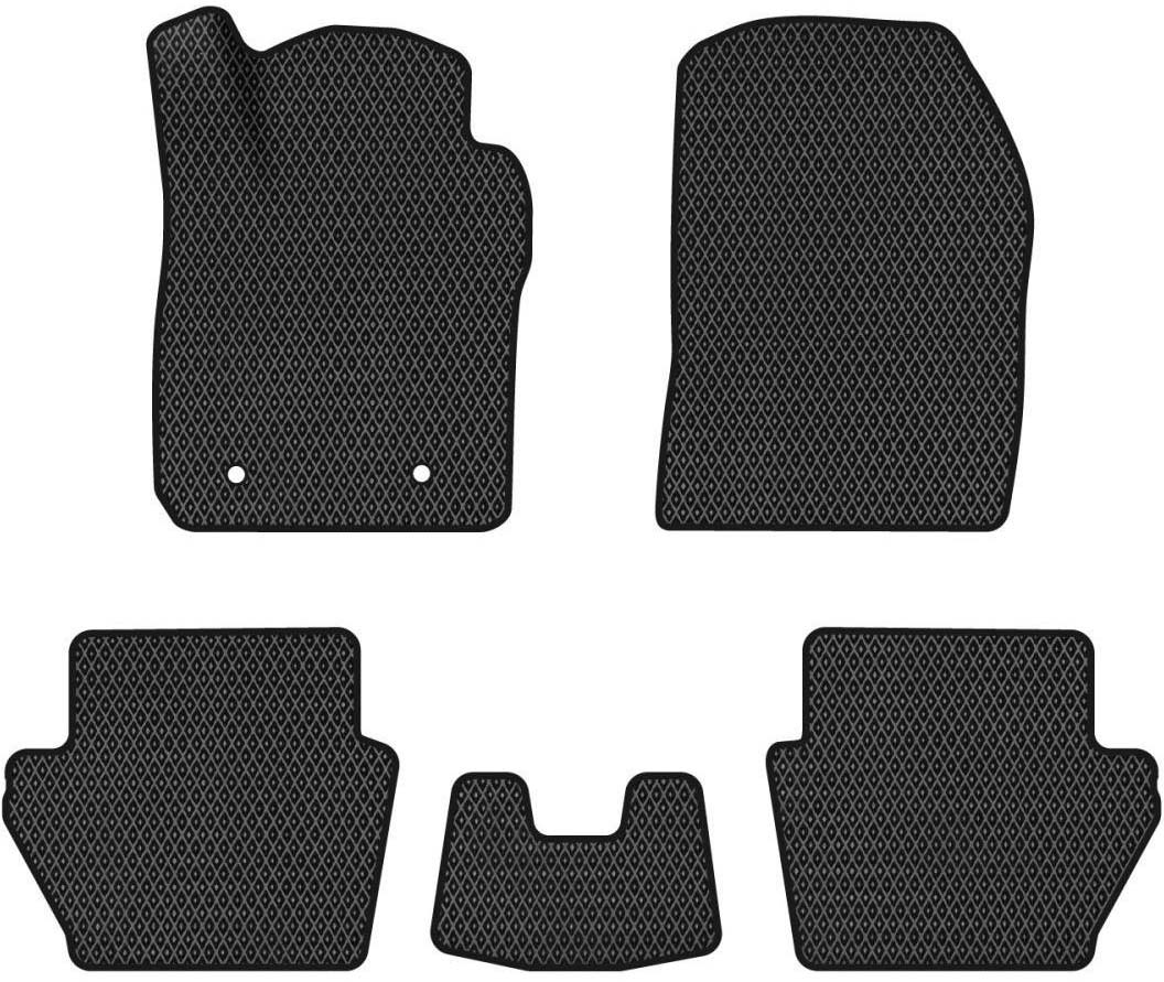 EVA коврики в салон авто EVAtech для Fiesta (Mark 8) Ford 2017 7 поколение Htb USA FD1703CE5FC2RBB