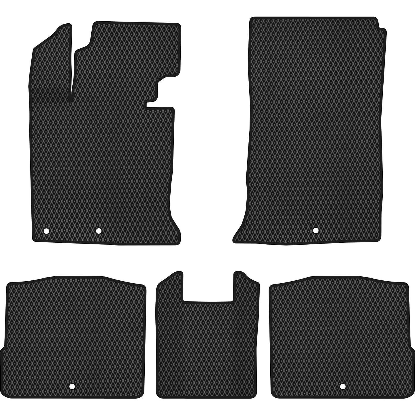 EVA коврики в салон авто EVAtech для Cadenza (VG) Kia 2009-2016 1 поколение Sedan EU KI42265C5KH5RBB