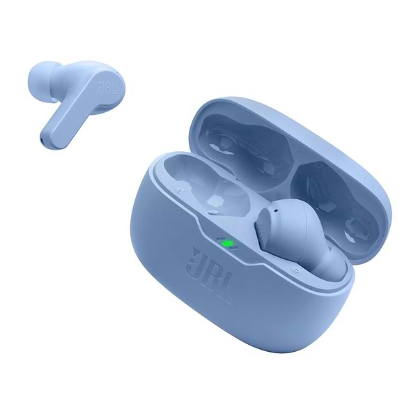 Фото - Навушники вкладиші бездротові TWS JBL Wave Beam Blue (JBLWBEAMBLU)