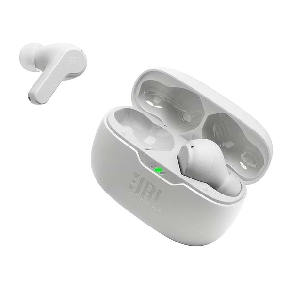 Фото - Наушники вкладыши беспроводные TWS JBL Wave Beam White (JBLWBEAMWHT)