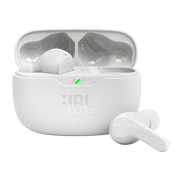 Фото - Наушники вкладыши беспроводные TWS JBL Wave Beam White (JBLWBEAMWHT)
