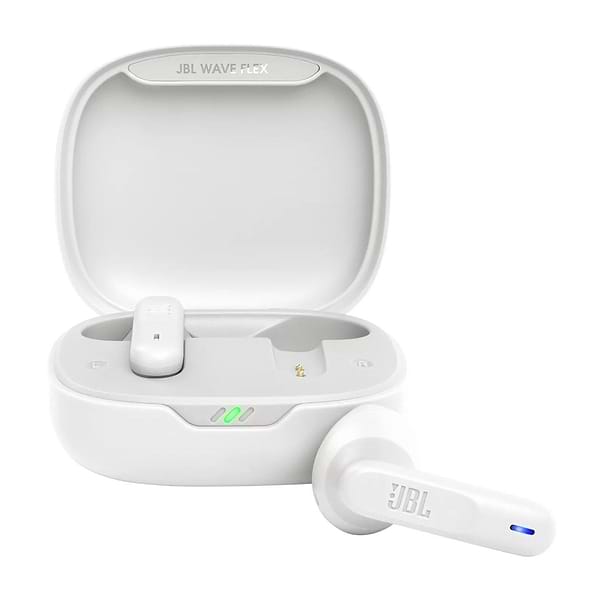 Фото - Наушники вкладыши беспроводные TWS JBL Wave Flex White (JBLWFLEXWHT)