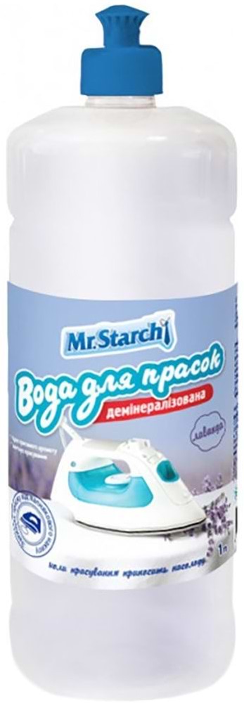 Вода для утюга ароматизированная Luga Mr. Starch 1 л лаванда (4820167004088)