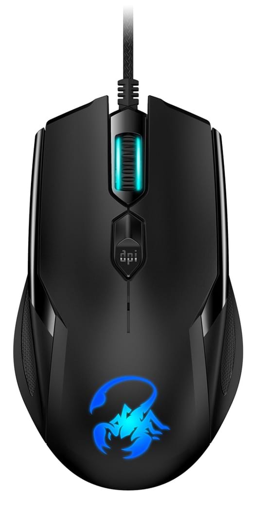 Фото - Мышь проводная Genius Ammox X1-600 Black (31040006400)