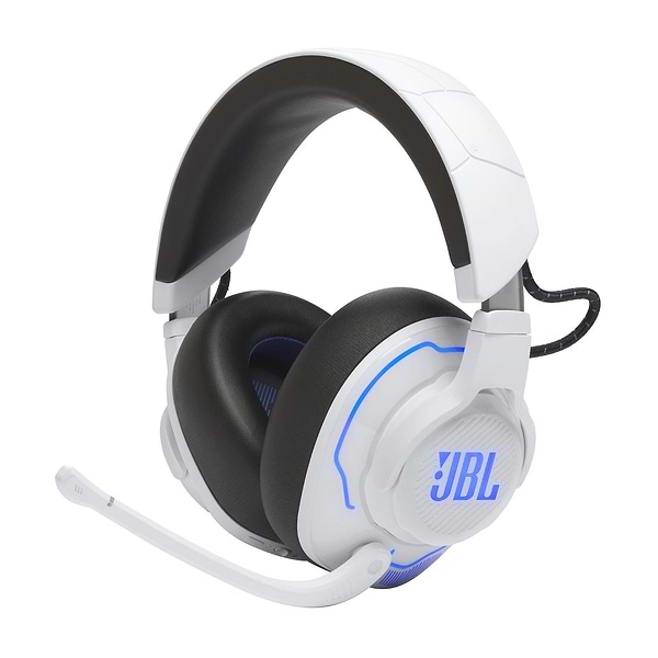 Фото - Гарнітура бездротова ігрова JBL Quantum 910P Console Wireless White/Blue (JBLQ910PWLWHTBLU) Фото - Гарнітура бездротова ігрова JBL Quantum 910P Console Wireless White/Blue (JBLQ910PWLWHTBLU)