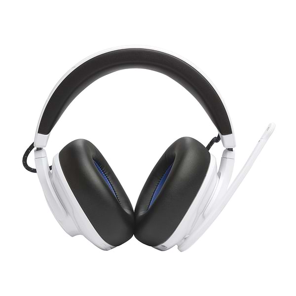Фото - Гарнітура бездротова ігрова JBL Quantum 910P Console Wireless White/Blue (JBLQ910PWLWHTBLU)