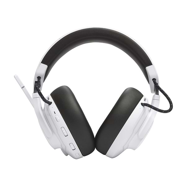 Фото - Гарнітура бездротова ігрова JBL Quantum 910P Console Wireless White/Blue (JBLQ910PWLWHTBLU)