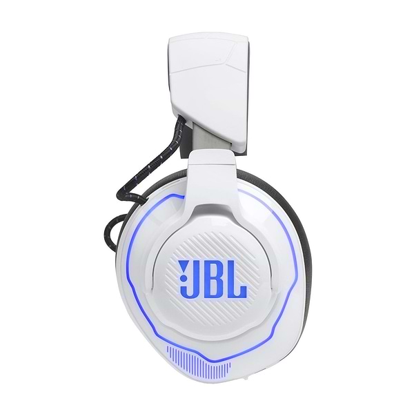 Фото - Гарнітура бездротова ігрова JBL Quantum 910P Console Wireless White/Blue (JBLQ910PWLWHTBLU)