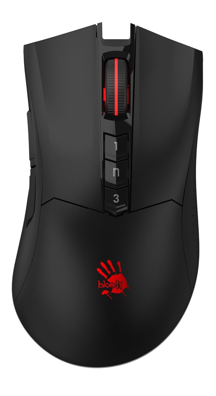 Мышь беспроводная игровая Bloody R90 Plus Black - Фото 1