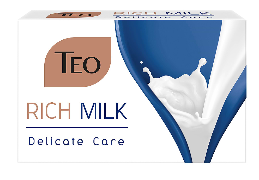 Тверде мило TEO Milk Rich Delicate Care 90 г (3800024047367)