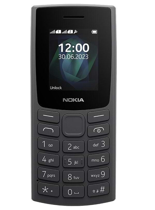 Фото - Мобільний телефон Nokia 106 DS 2023 Charcoal
