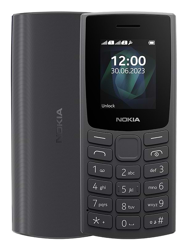Фото - Мобільний телефон Nokia 106 DS 2023 Charcoal