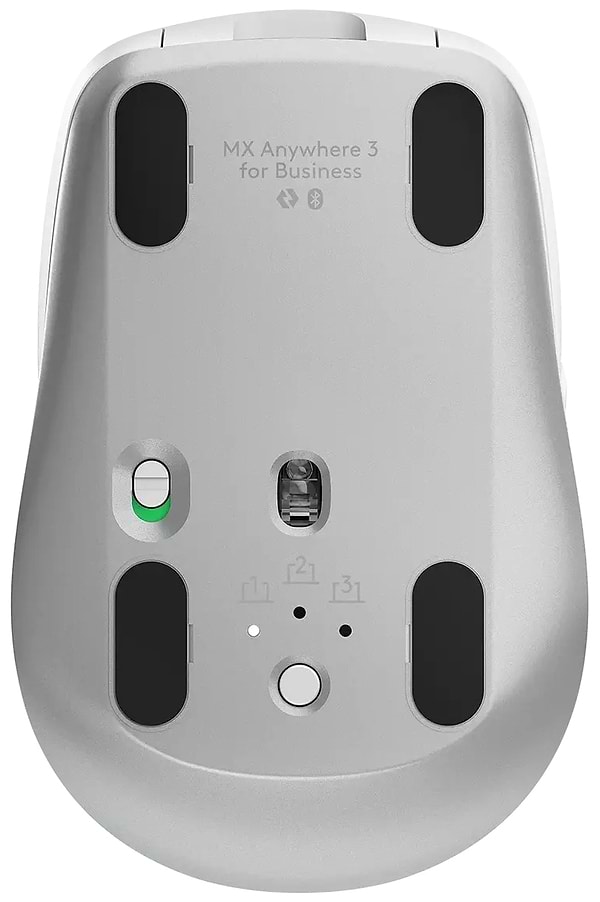 Фото - Мышь беспроводная Logitech MX Anywhere 3S Bluetooth Mouse Pale Grey (910-006959)