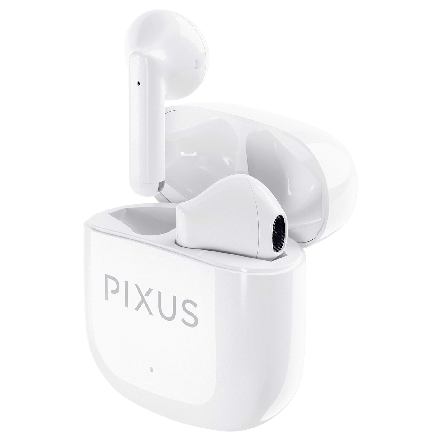 Наушники вкладыши беспроводные TWS Pixus Muse White - Фото 1
