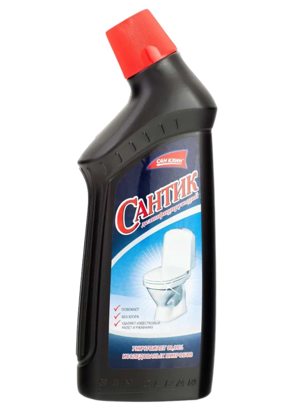 Засіб для чищення унітазу San Clean Морський 1000 мл (4820003545843) - Фото 1