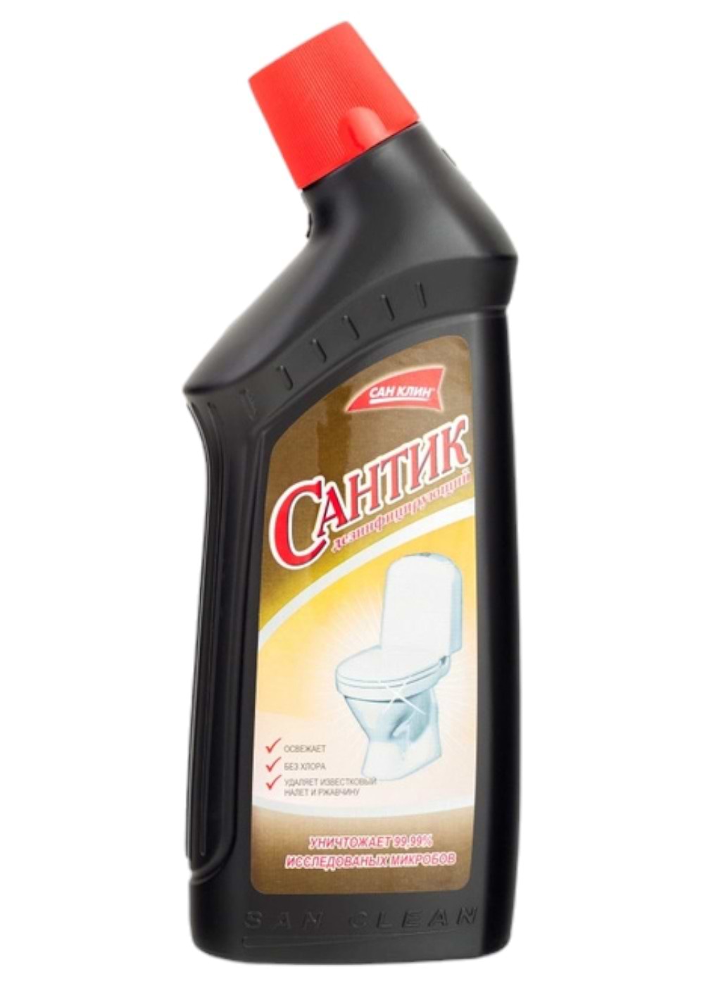 Засіб для чищення унітазу San Clean Сантік Цитрус 1000 мл (4820003545836) - Фото 1