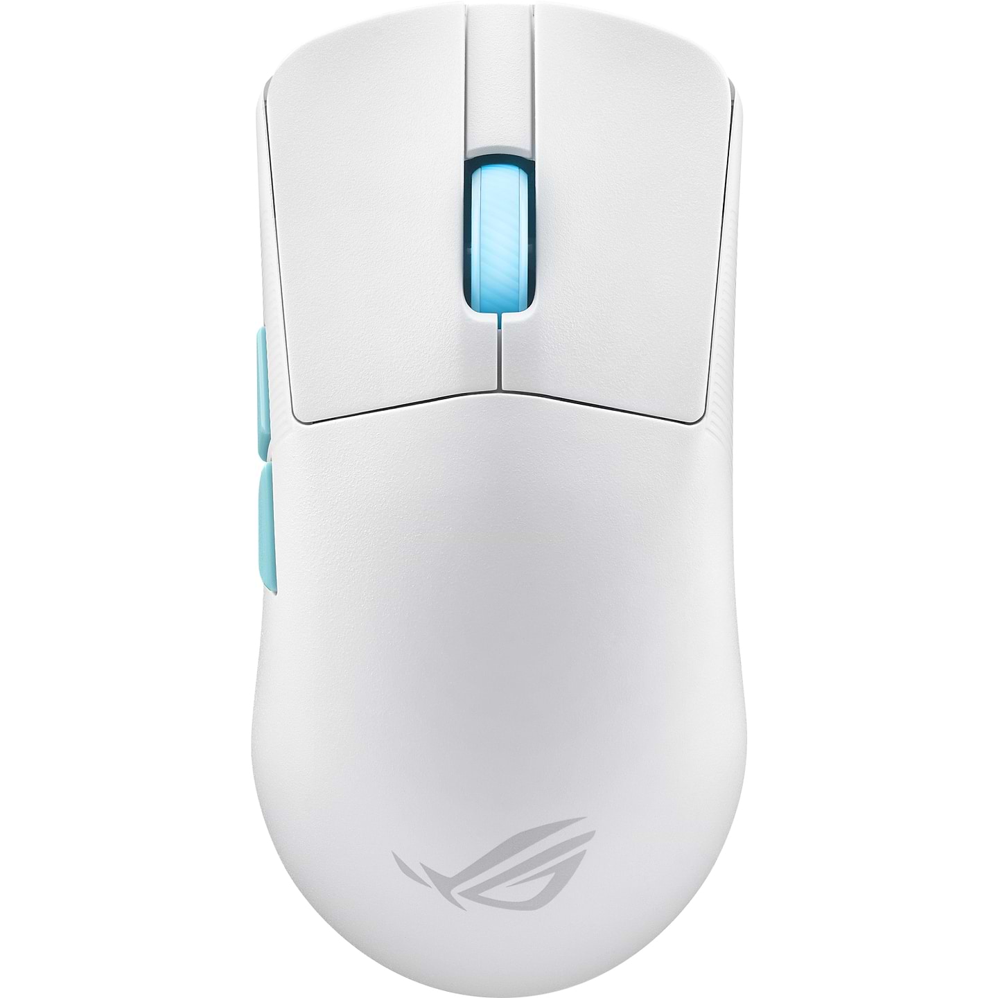Мышь беспроводная игровая Asus ROG Harpe Ace Aim Lab Edition, RGB, USB-A/WL/BT, білий - Фото 1
