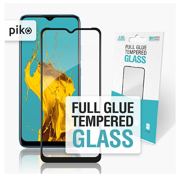 Фото - Захисне скло для смартфону Piko Full Glue for RealMe C21 Black (1283126518539)