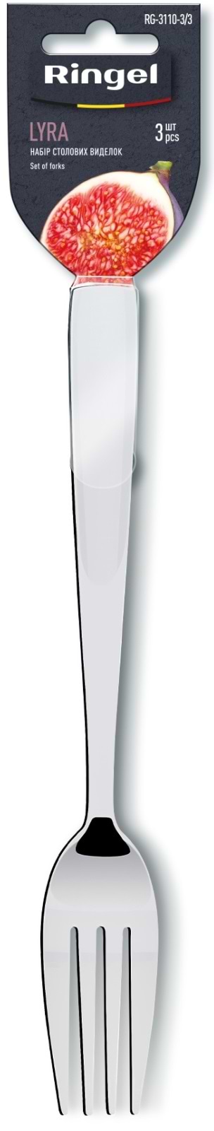 Фото - Набор вилок столовых Ringel Lyra 3 шт. (RG-3110-3/3)