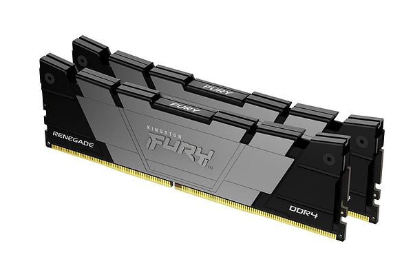 Фото - Память DDR Kingston DDR4 16GBx2/3200 FURY Renegade Black (KF432C16RB12K2/32)