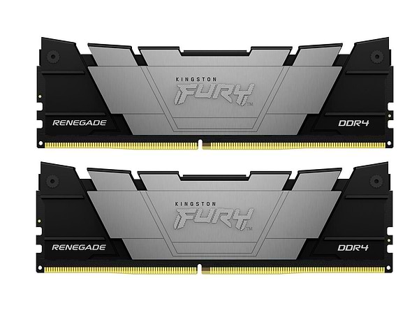 Фото - Память DDR Kingston DDR4 16GBx2/3200 FURY Renegade Black (KF432C16RB12K2/32)