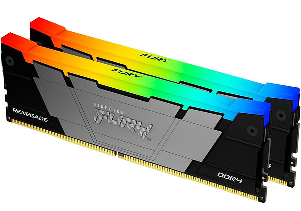 Фото - Память DDR Kingston DDR4 16GBx2/3600 FURY Renegade RGB (KF436C16RB12AK2/32)