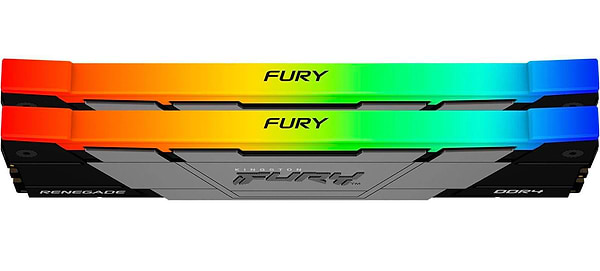 Фото - Память DDR Kingston DDR4 16GBx2/3600 FURY Renegade RGB (KF436C16RB12AK2/32)