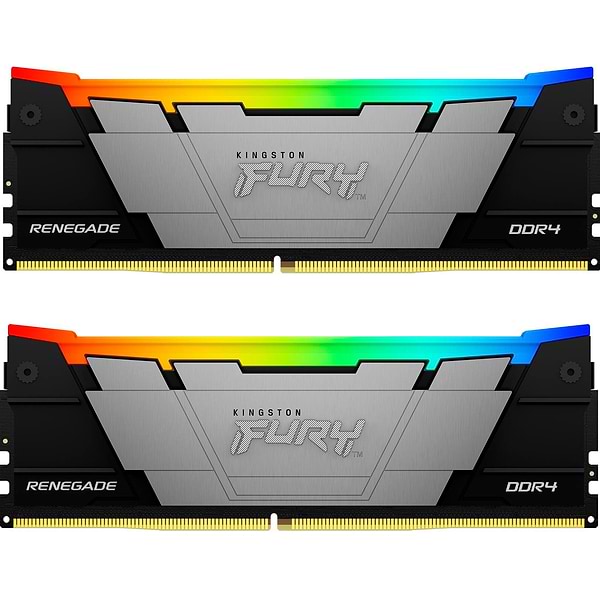 Фото - Память DDR Kingston DDR4 16GBx2/3600 FURY Renegade RGB (KF436C16RB12AK2/32)