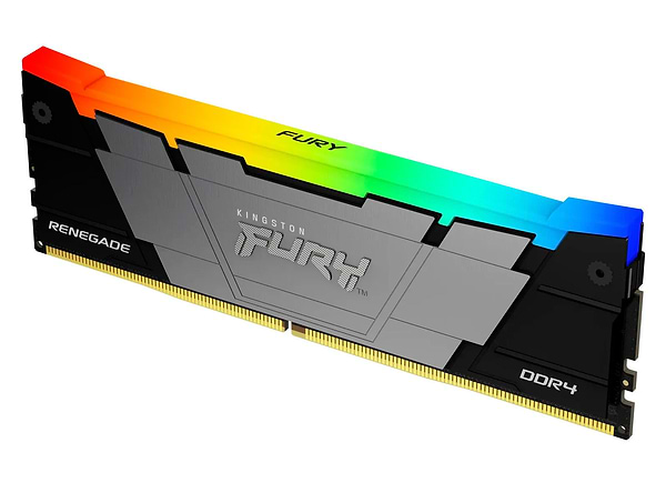 Фото - Память DDR Kingston DDR4 16GB 3200 FURY Renegade RGB (KF432C16RB12A/16)