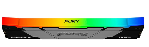 Фото - Память DDR Kingston DDR4 16GB 3200 FURY Renegade RGB (KF432C16RB12A/16)