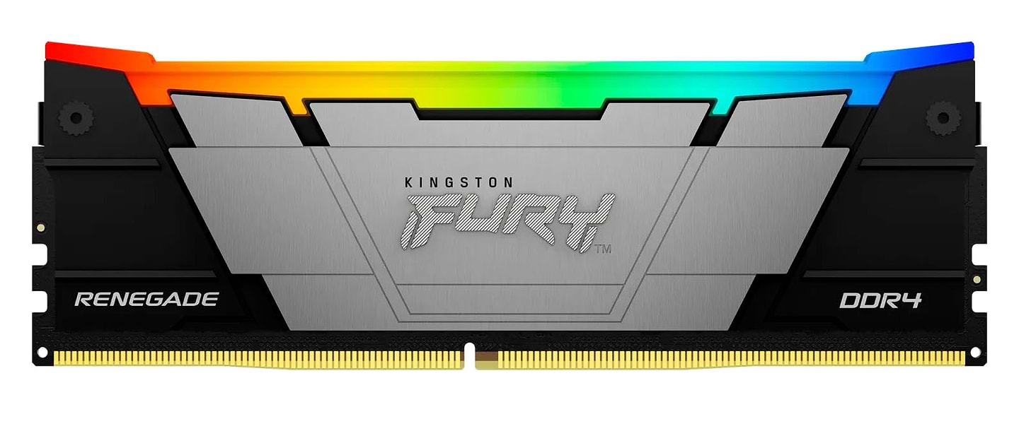 Память DDR Kingston DDR4 16GB 3200 FURY Renegade RGB (KF432C16RB12A/16)