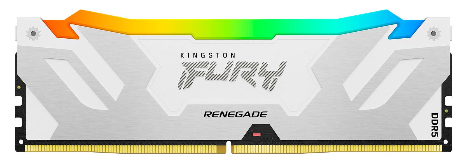 Пам'ять DDR Kingston Fury Renegade White/Silver DDR5 6400MHz 16GB (KF564C32RWA-16)
