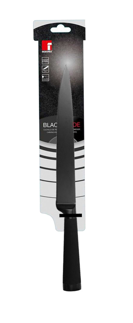 Нож кухонный Bergner Black blade 20 см (BG-8775)