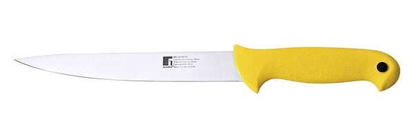 Фото - Ніж кухонний Bergner Professional color 17,5 см (BG-39142-YE)