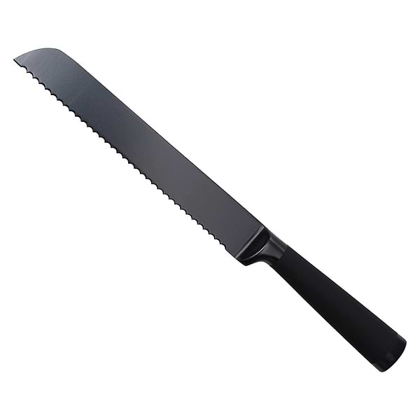 Фото - Ніж для хліба Bergner Blackblade 20 см (BG-8774) Фото - Ніж для хліба Bergner Blackblade 20 см (BG-8774)