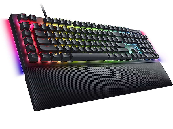 Фото - Клавіатура дротова ігрова Razer BlackWidow V4 Green Switch (RZ03-04690100-R3M1)