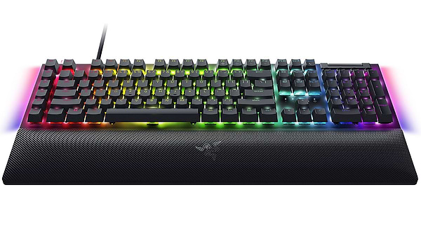 Фото - Клавіатура дротова ігрова Razer BlackWidow V4 Green Switch (RZ03-04690100-R3M1)