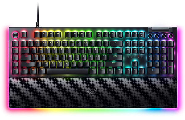 Фото - Клавіатура дротова ігрова Razer BlackWidow V4 Green Switch (RZ03-04690100-R3M1)