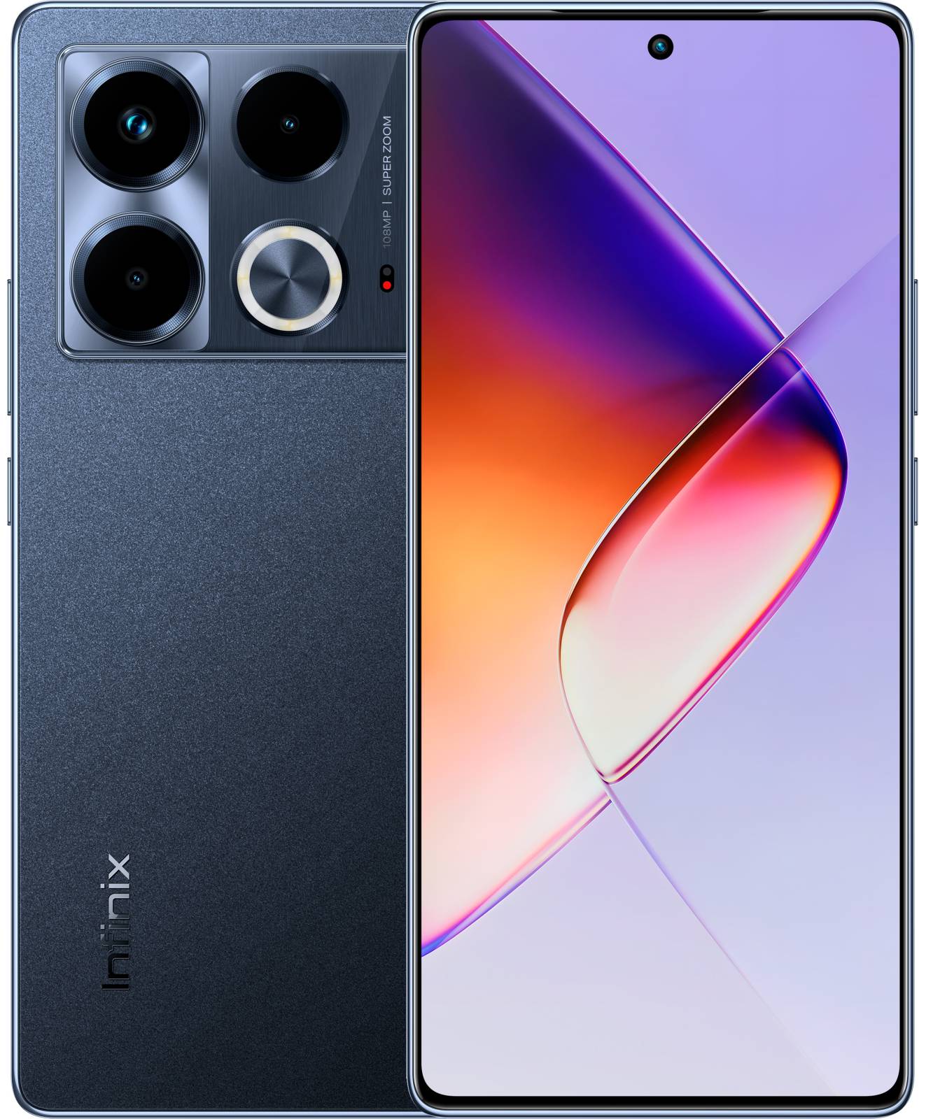 Смартфон Infinix Note 40 8/256Gb Obsidian Black X6853 - Фото 1
