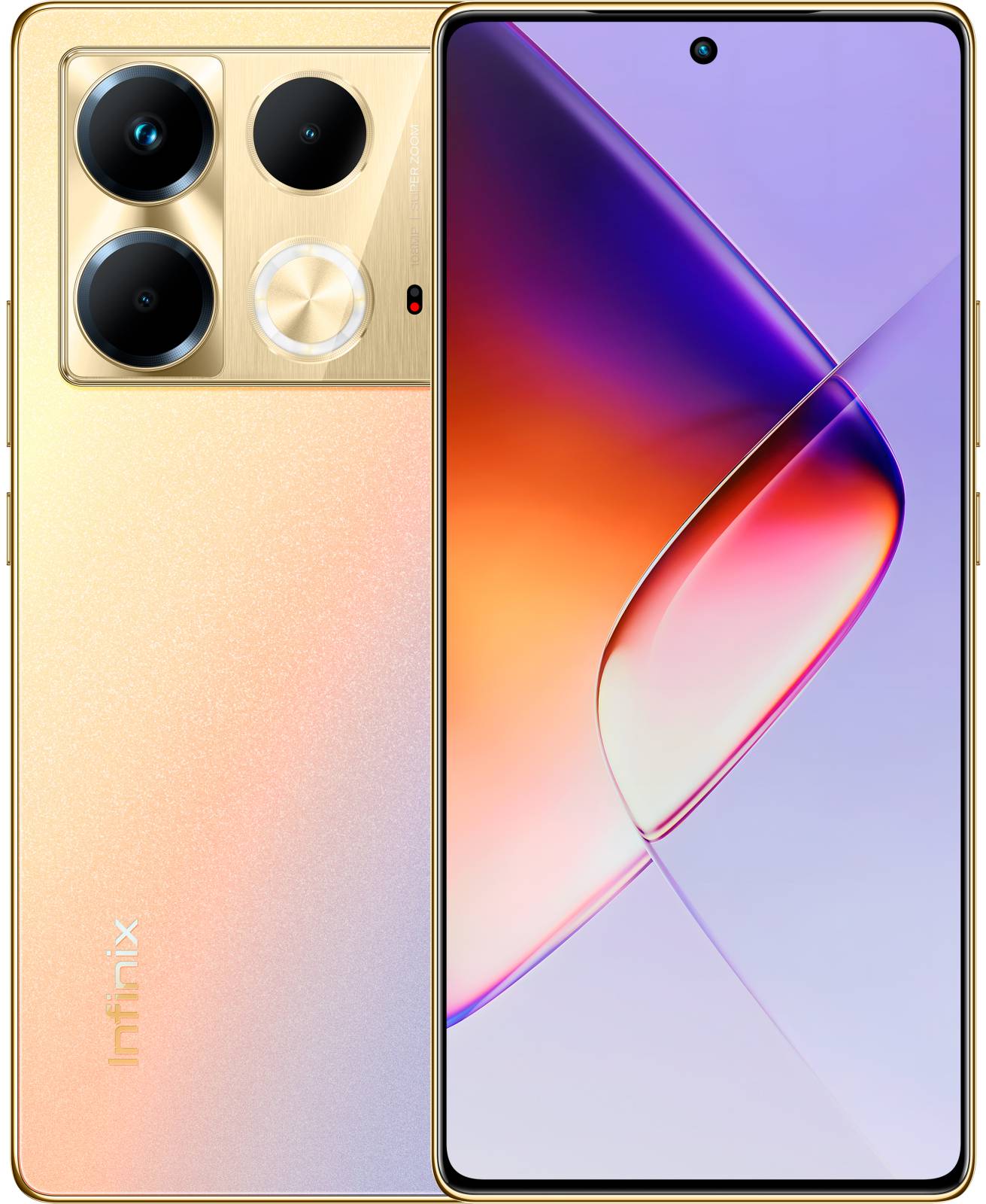 Смартфон Infinix Note 40 8/256Gb Titan Gold X6853 - Фото 1