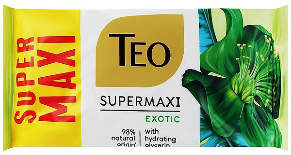 Фото - Твердое мыло TEO SuperMaxi Exotic 140 г (3800024048241)