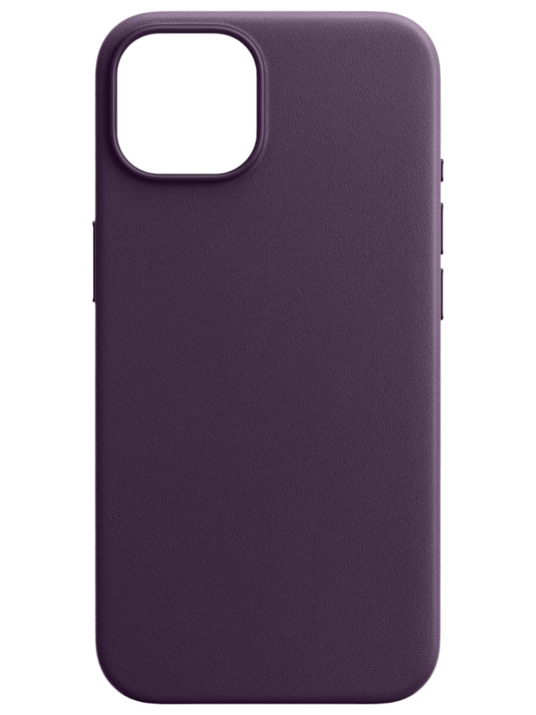 Чохол для смартфону Armorstandart FAKE Leather Case for Apple iPhone 15 Deep Purple (ARM76290) - Фото 1