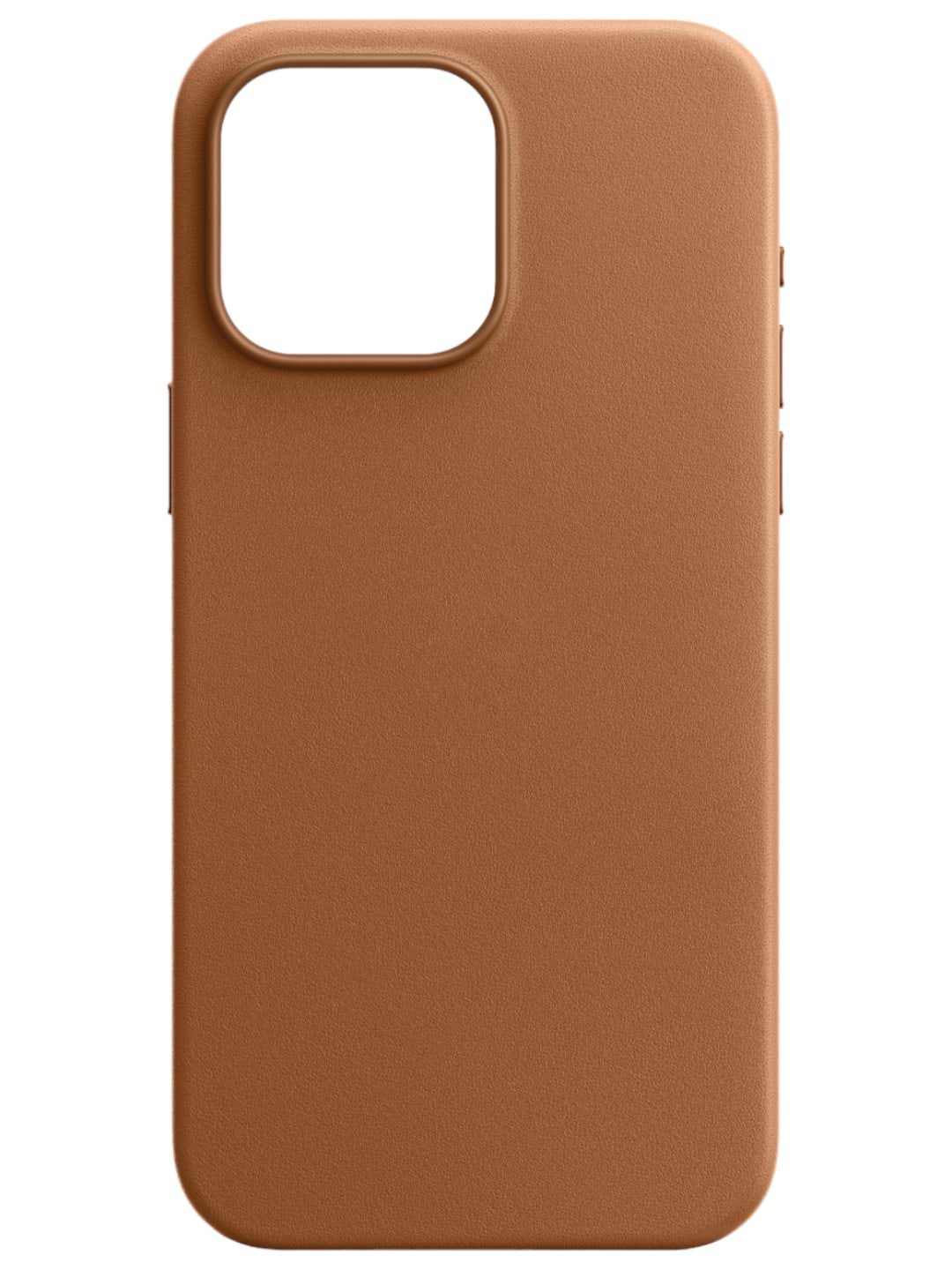 Чохол для смартфону Armorstandart FAKE Leather Case for Apple iPhone 15 Pro Max Light Coffee (ARM76306) - Фото 1